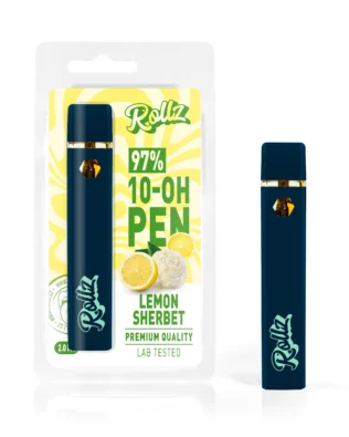 Rollz 10-OH vape Lemon Sherbet – 2ml