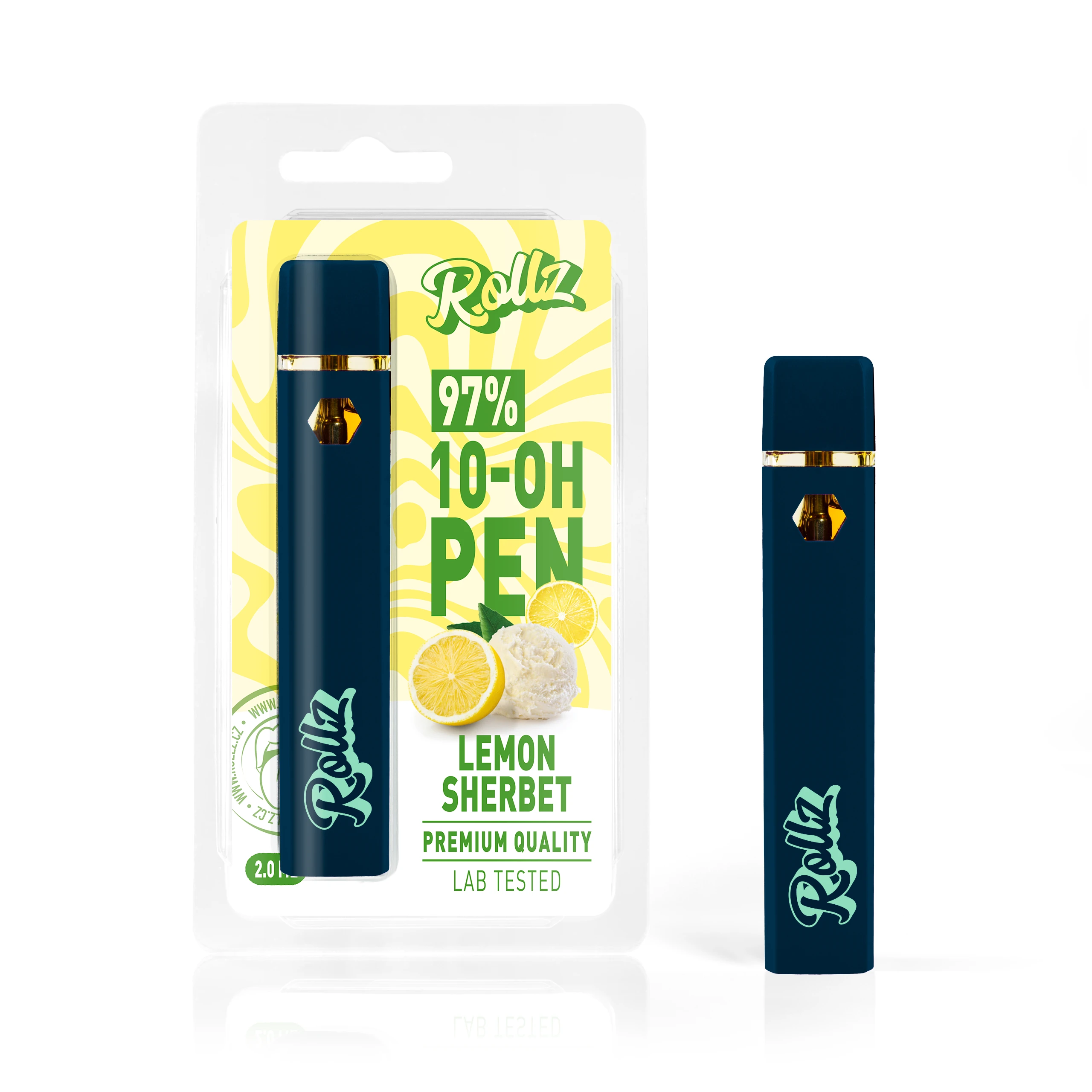 Rollz 10-OH vape Lemon Sherbet