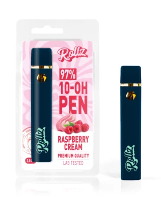 Rollz 10-OH vape Raspberry cream – 2ml