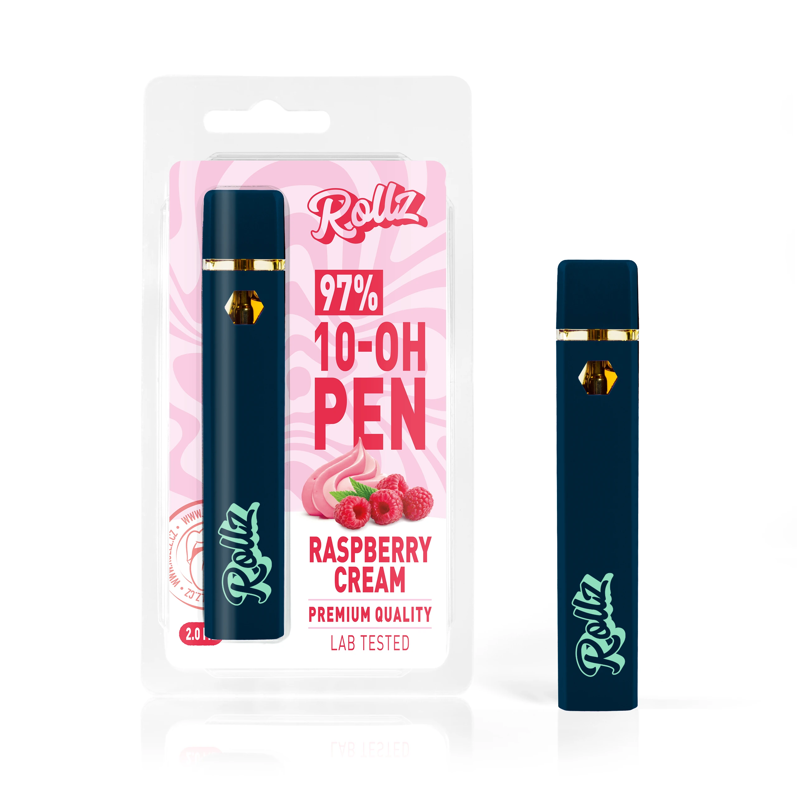 Rollz 10-OH vape Raspberry cream