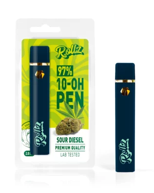 Rollz 10-OH vape Sour Diesel – 2ml