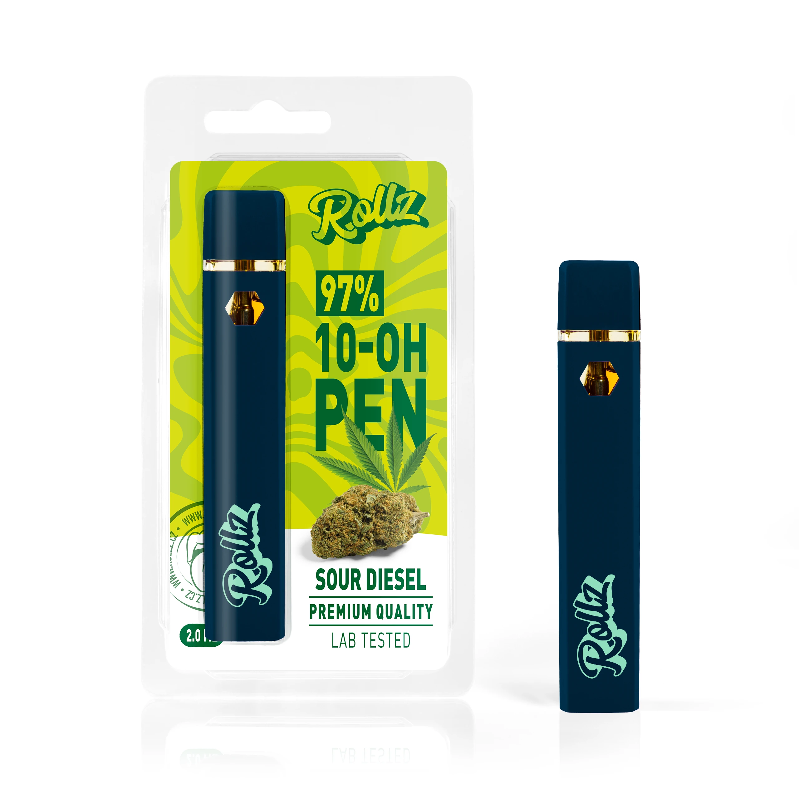 Rollz 10-OH vape Sour Diesel