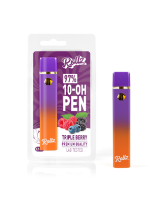 Rollz 10-OH vape Triple Berry – 2ml
