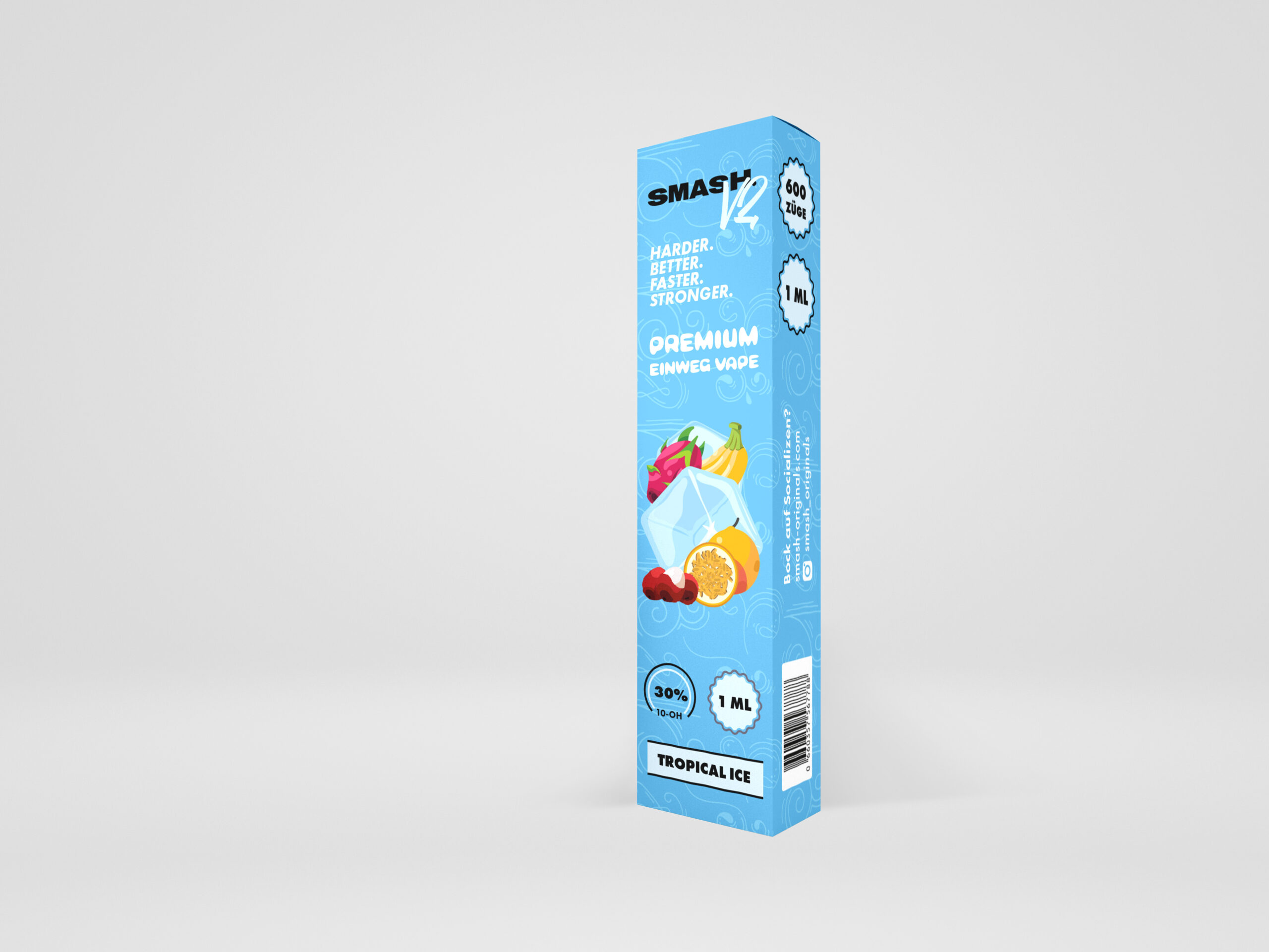 smash 10oh vape tropical ice