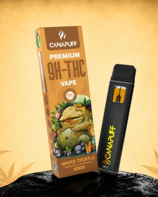 Canapuff 9H-THC vape White Truffle – 1ml