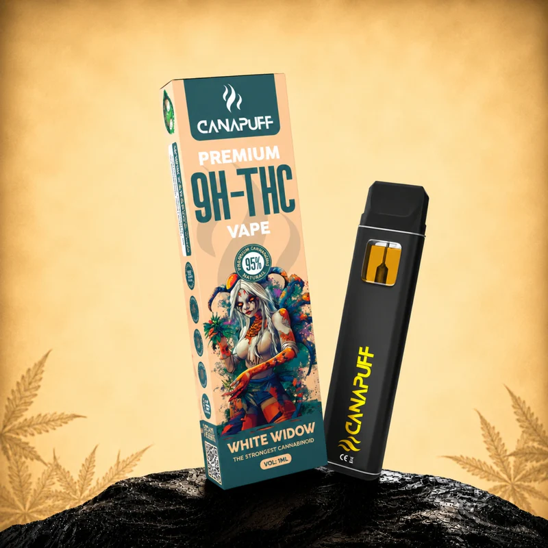 canapuff 9h-thc vape white widow