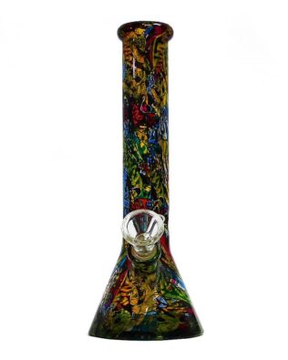 Pop Art Glass Bong  – 26 cm