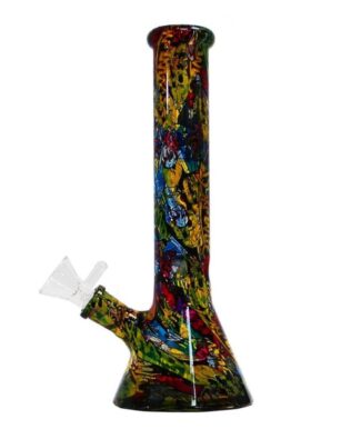 Pop Art Glass Bong  – 26 cm