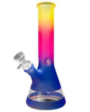 Black Sheep Rainbow Gradient Glass Bong Blue – 25cm