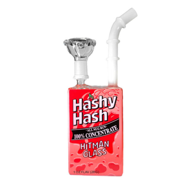 hashy hash juice glass bong