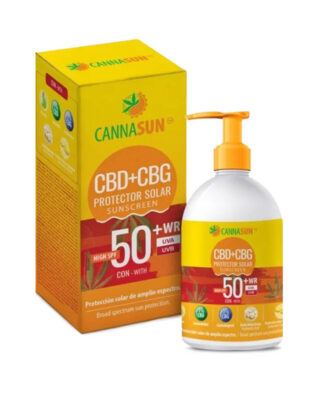 Plant of Life Cannasun Sun Cream SPF 50 with CBD and CBG – 150ml