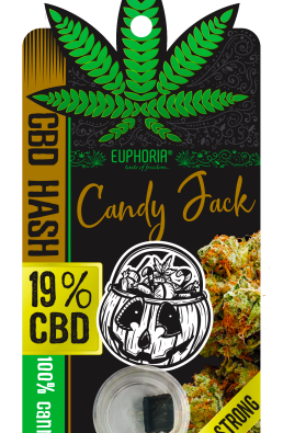 Euphoria CBD Hash Candy Jack 1g – 19% CBD