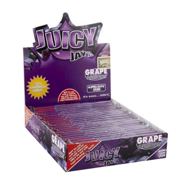 juicy jays rolling papers grape king size