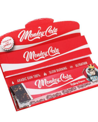 Monkey King Red Cola Smell Unbleached Rolling Papers with Tips