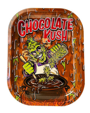 Best Buds Chocolate Kush Rolling Tray Small 18×14 cm