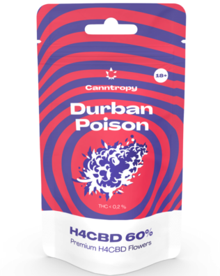 Canntropy H4CBD Flower Durban Poison – 60 %