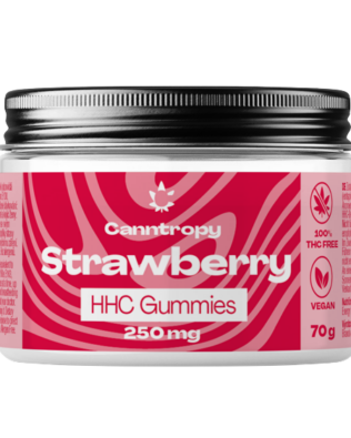 Canntropy HHC Gummies Strawberry – 250mg HHC