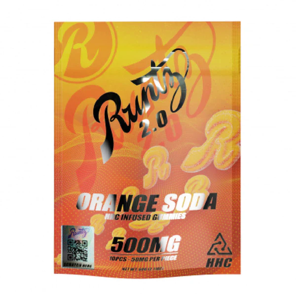 runtz hhc gummies orange soda