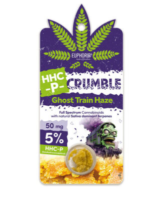 Euphoria HHC-P Crumble Ghost train Haze – 5% HHC-P