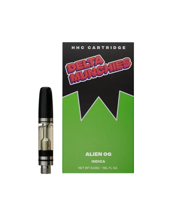 delta munchies hhc cartridge alien og indica