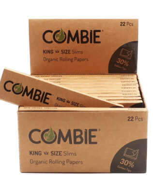 Combie KingSize Slim Rolling Papers + Tips