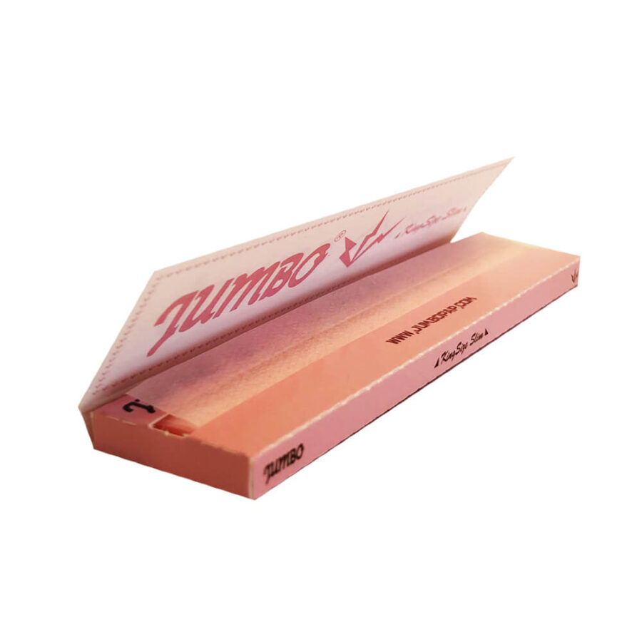 jumbo pink rolling papers king size