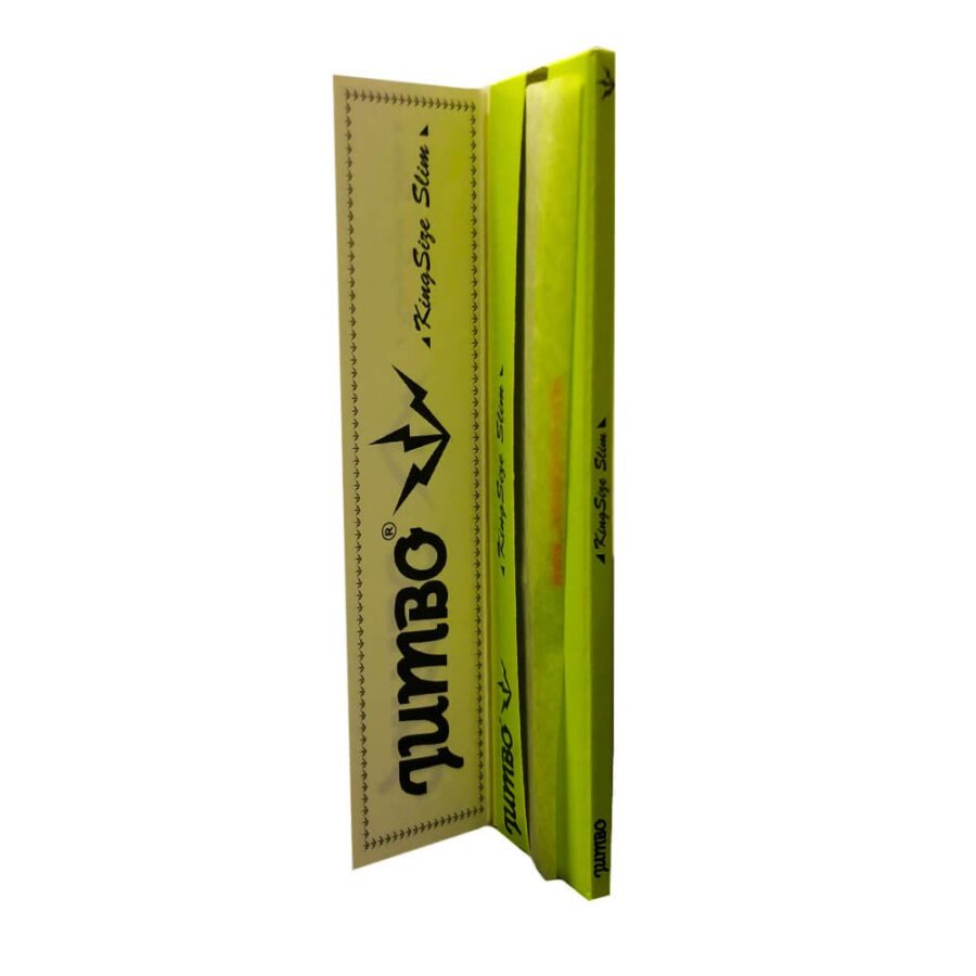 jumbo rolling papers king size green