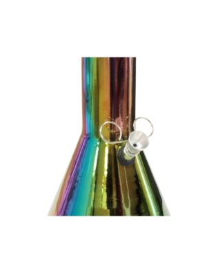 Glass Beaker Rainbow Bong – 33cm