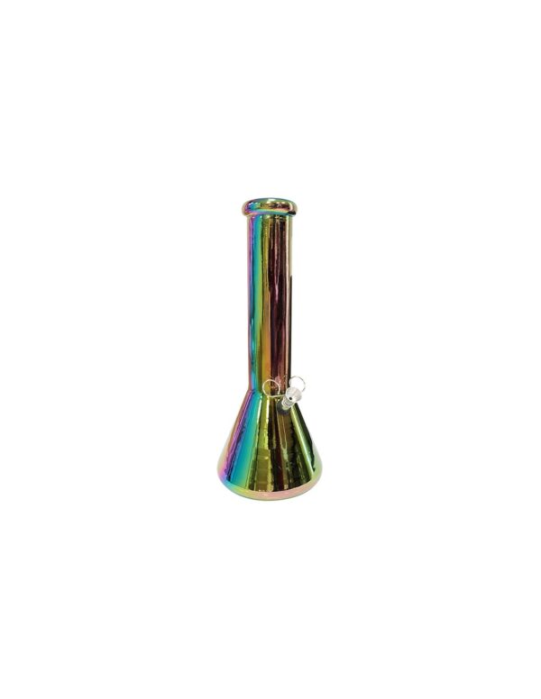 glass beaker rainbow bong