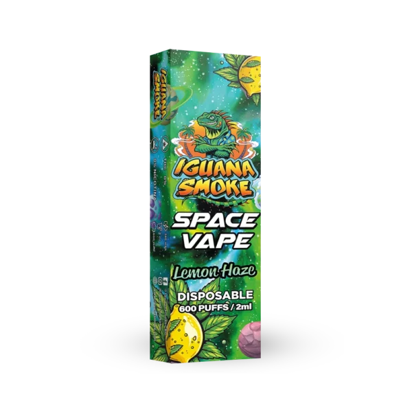 Iguana Space Vape Lemon Haze Sativanol - 2ml - Image 3
