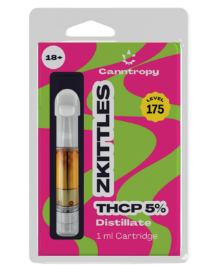 Canntropy THC-P Pod Zkittlez – 5% THC-P, 1ml